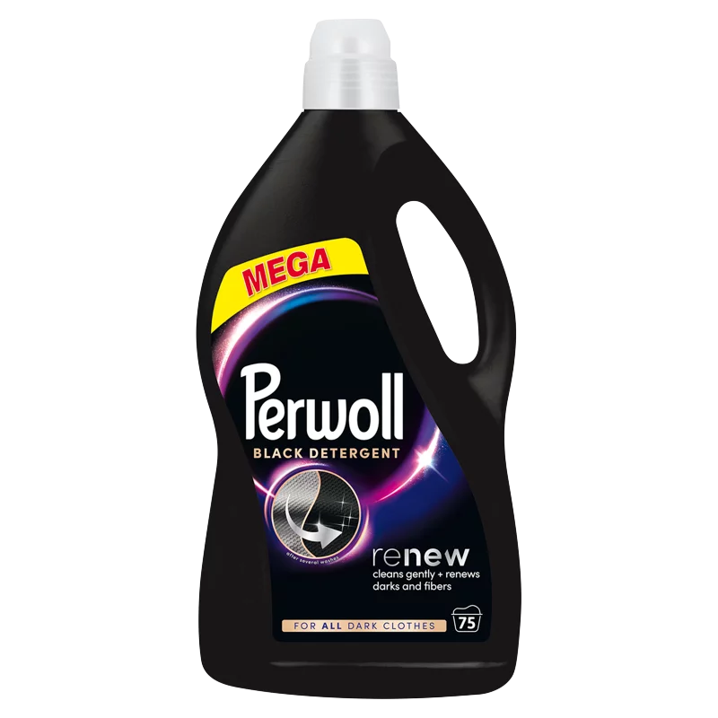 Perwoll Black kímélő mosószer 75 mosás 3750 ml