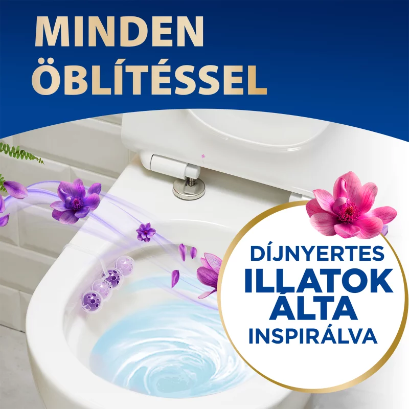 Bref DeLuxe Midnight Bouqet WC frissítő 3 x 50 g