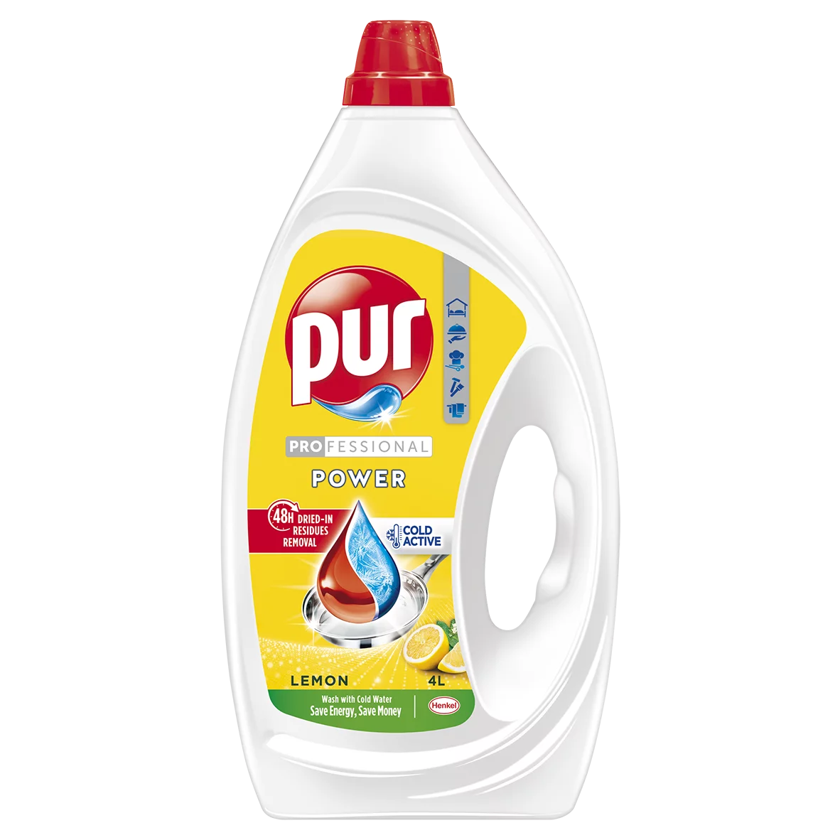 Pur mosogatószer 4l Lemon