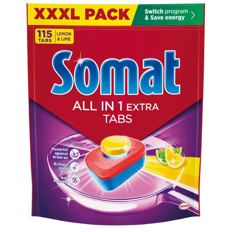 Somat All in One Extra mosogatógép tabletta 115db