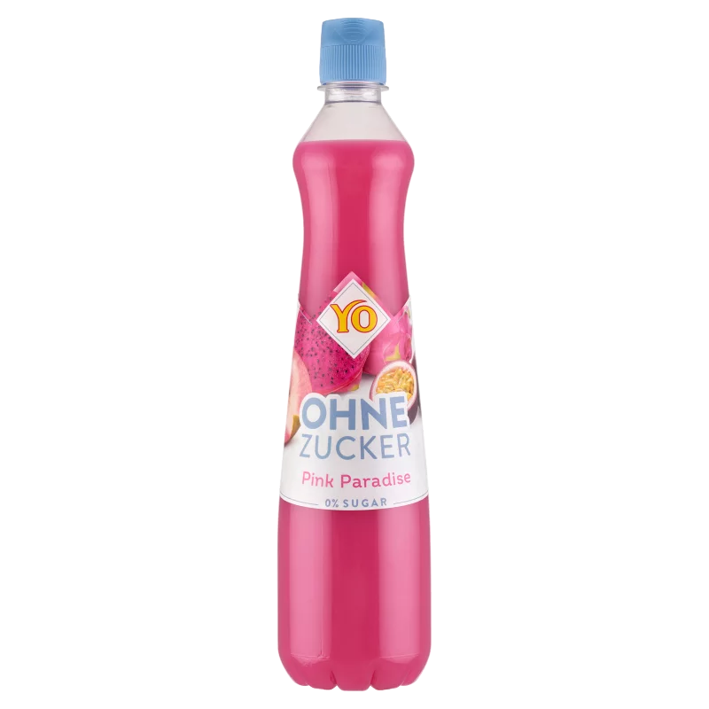 Yo Pink Paradise szörp édesítőszerekkel 0,7 l