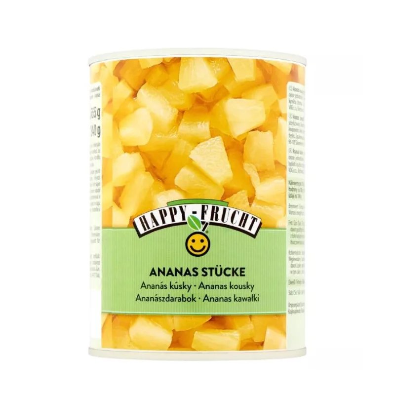 Happy Frucht ananászszeletek 565 g