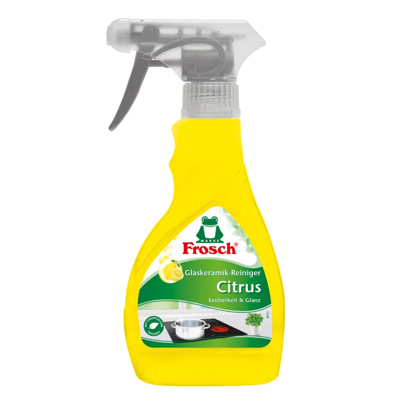 Frosch citromos üvegkerámia főzőlap tisztító spray 300 ml