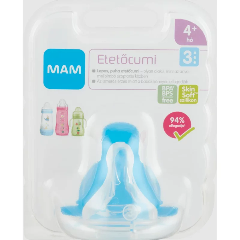 MAM etetőcumi 4+ hónap B3 gyors