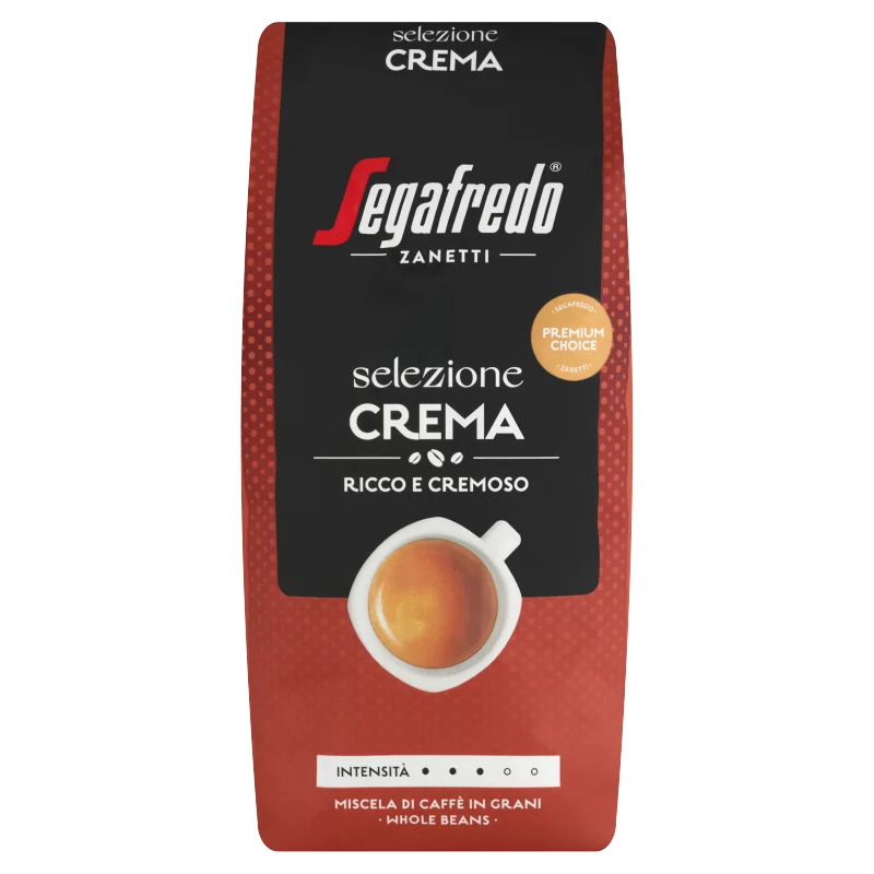 Segafredo Zanetti Selezione Crema szemes pörkölt kávé 1000 g