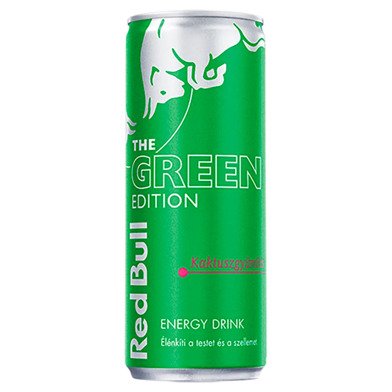 Red Bull The Green Edition energiaital kaktuszgyümölcs ízesítéssel 250 ml