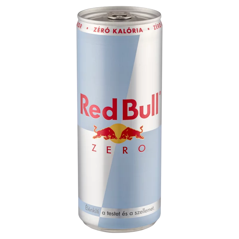 Red Bull Zero magas koffeintartalmú energiaital édesítőszerekkel 250 ml