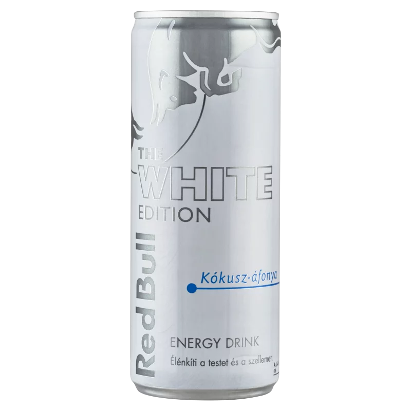 Red Bull The White Edition energiaital kókusz és áfonya ízesítéssel 250 ml 