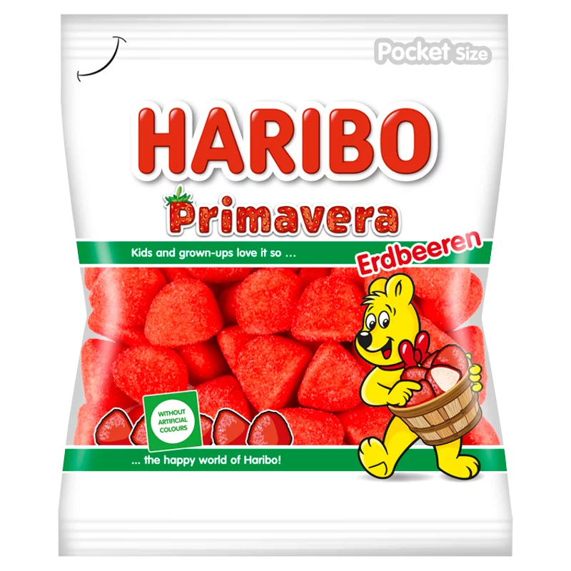 Haribo Primavera gyümölcsízű habcukorka 100 g