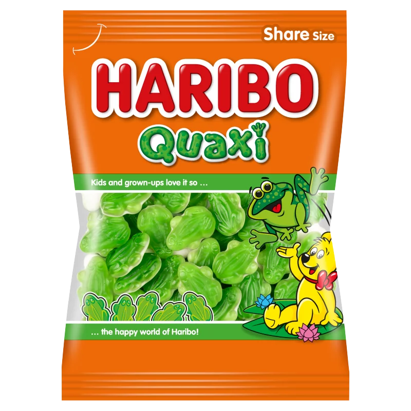 Haribo Quaxi gyümölcsízű gumicukor habcukorral 200 g
