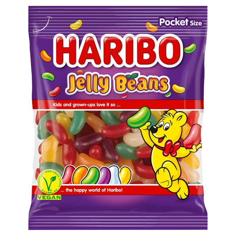 Haribo Jelly Beans zselés cukordrazsé 80 g