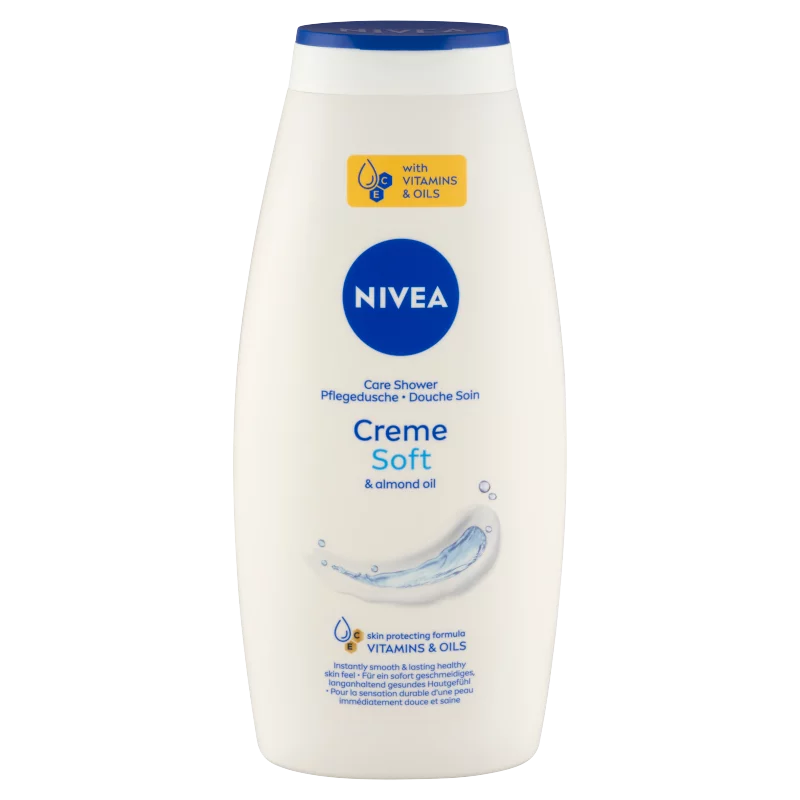 NIVEA Creme Soft krémtusfürdő 750 ml