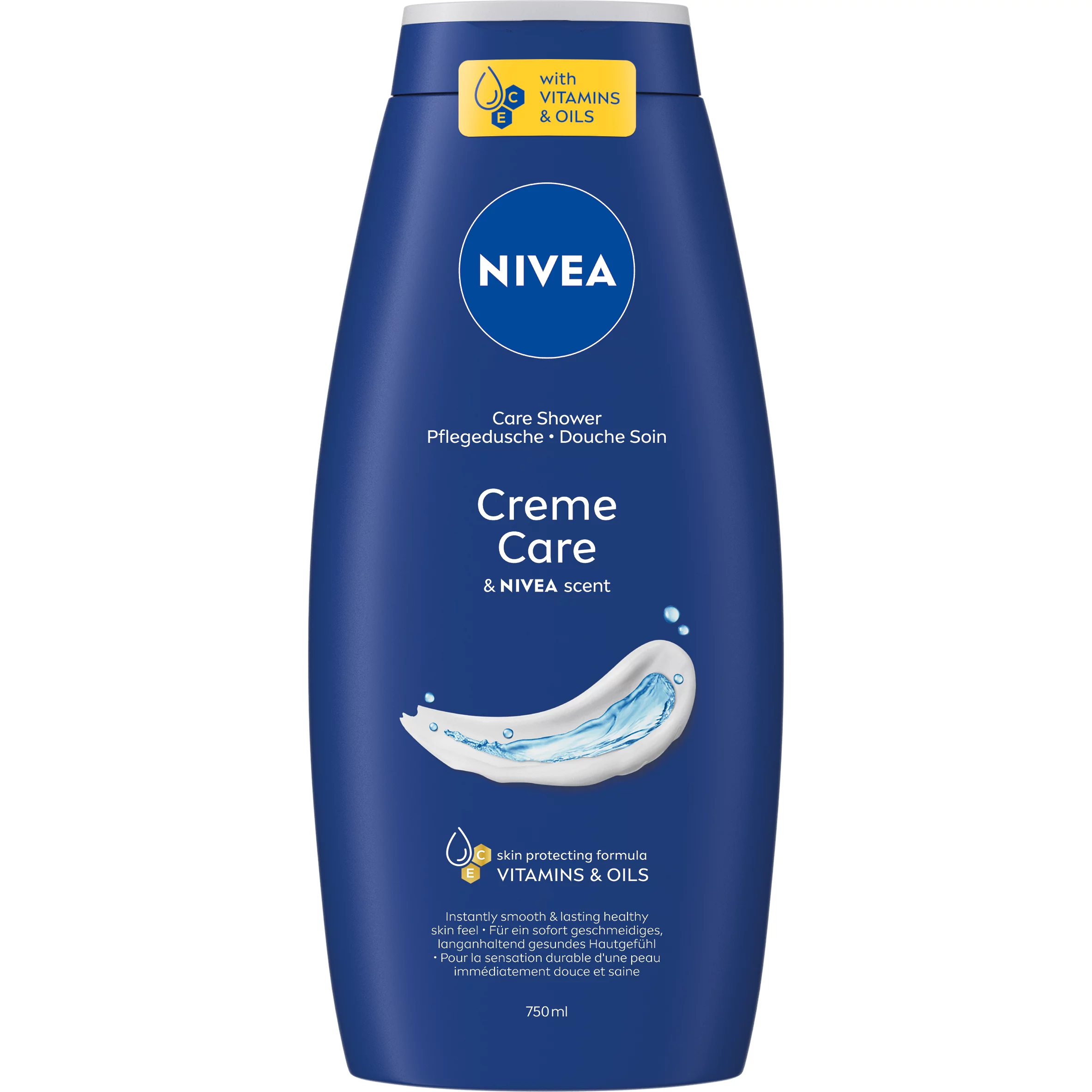 NIVEA Creme Care krémtusfürdő 750 ml