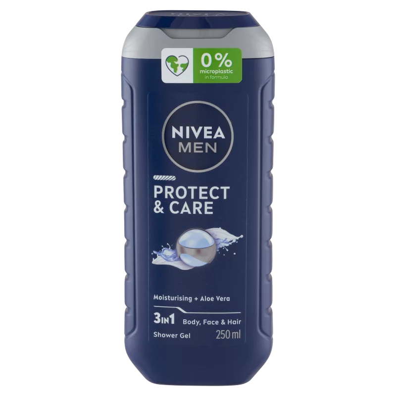 NIVEA MEN Protect & Care 3 az 1-ben tusfürdő testre, arcra, hajra 250 ml