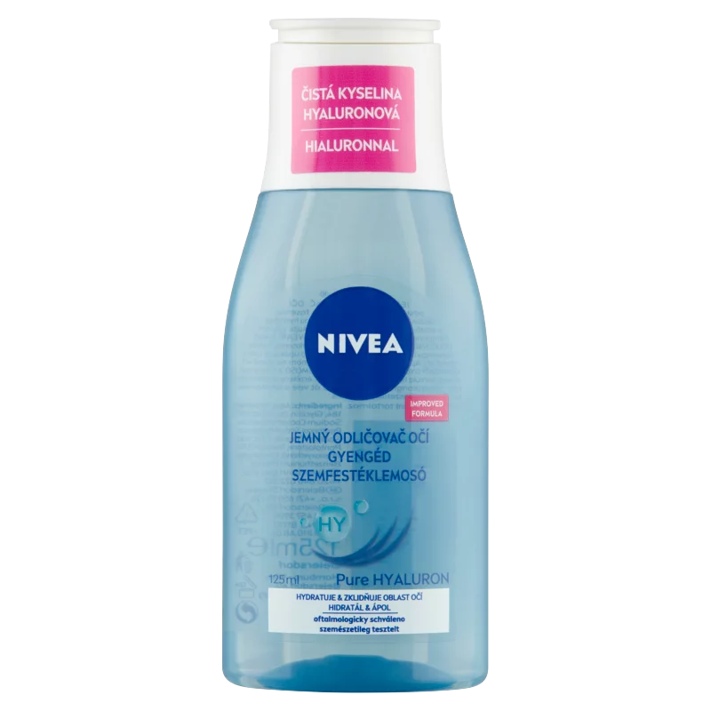 NIVEA gyengéd szemfestéklemosó hialuronnal 125 ml