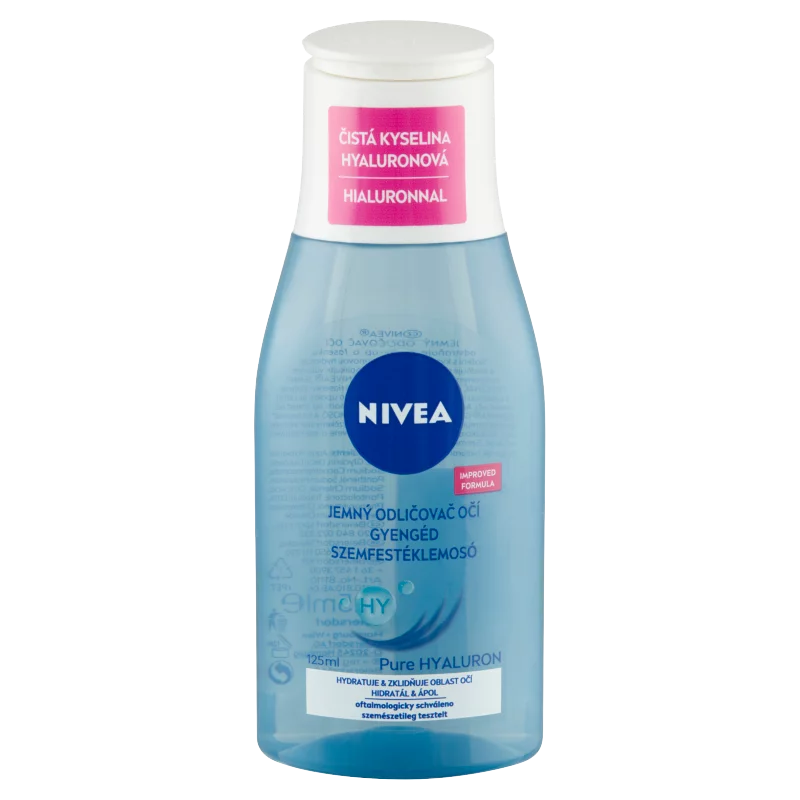 NIVEA gyengéd szemfestéklemosó hialuronnal 125 ml