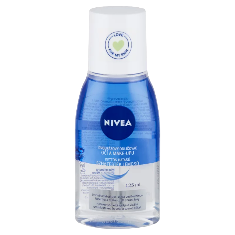NIVEA Double Effect szemfestéklemosó 125 ml
