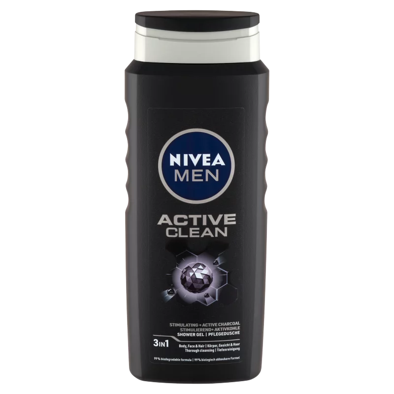 NIVEA MEN Active Clean tusfürdő 500 ml