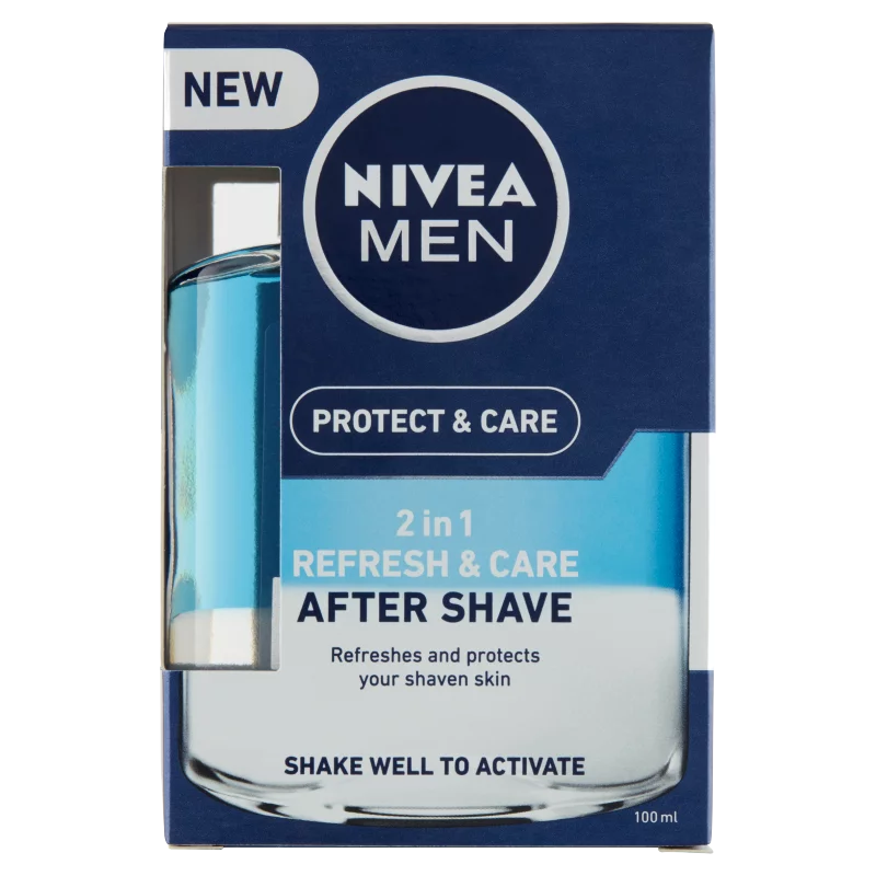 NIVEA MEN Protect & Care 2 in 1 Frissítő és Ápoló after shave lotion 100 ml