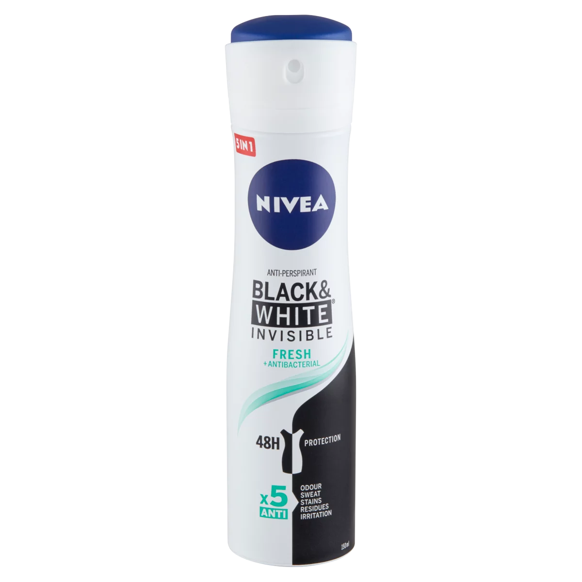 NIVEA Black & White Invisible Fresh deo spray 150 ml