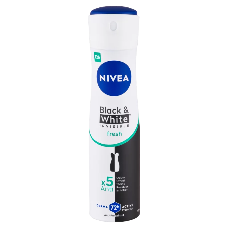 NIVEA Black & White Invisible Fresh deo spray 150 ml