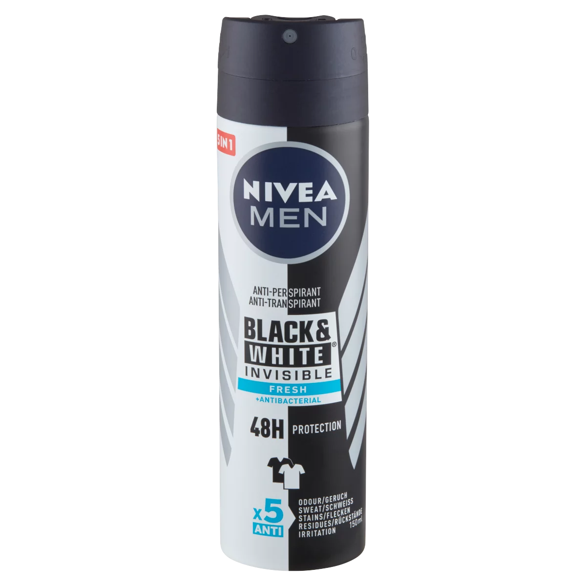 NIVEA MEN Black & White Invisible Fresh deo spray 150 ml