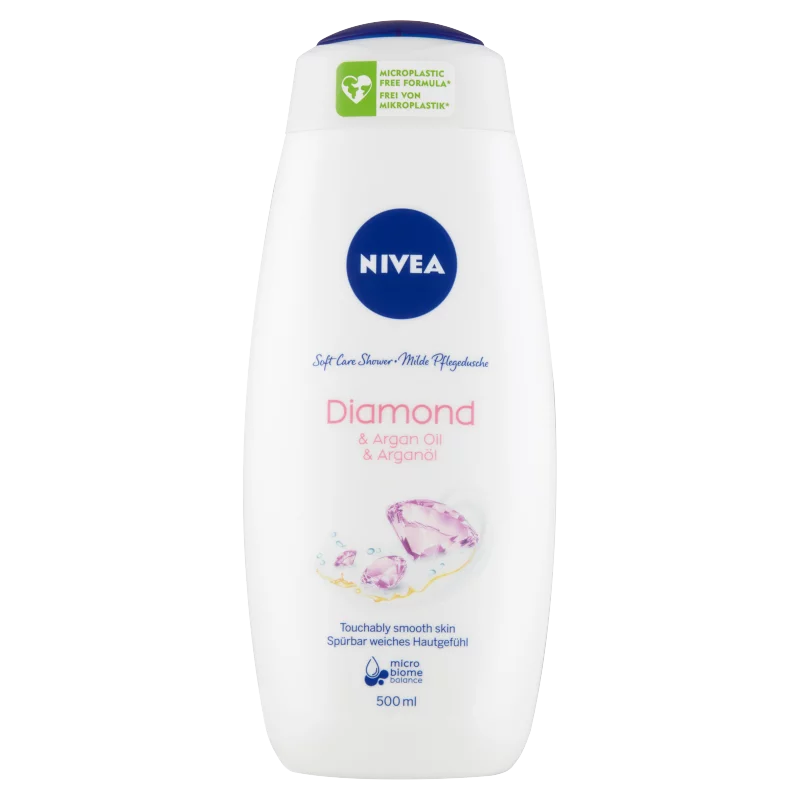NIVEA Care & Diamond krémtusfürdő 500 ml
