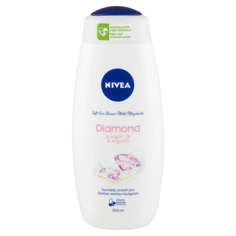 NIVEA Care & Diamond krémtusfürdő 500 ml