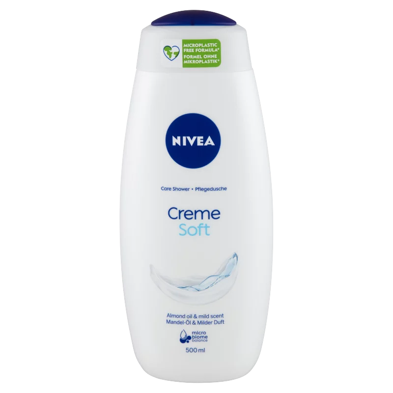 NIVEA Creme Soft krémtusfürdő 500 ml