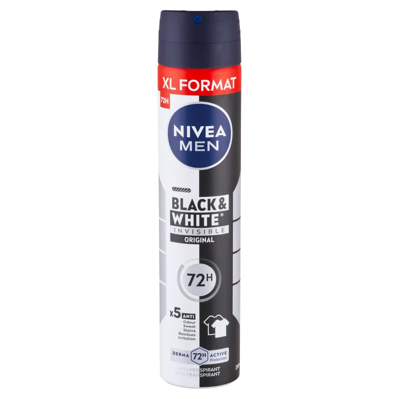 NIVEA MEN Black & White Invisible Original izzadásgátló 200 ml