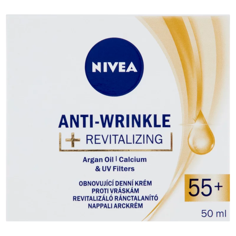 NIVEA Anti Wrinkle 55+ nappali arckrém 50 ml