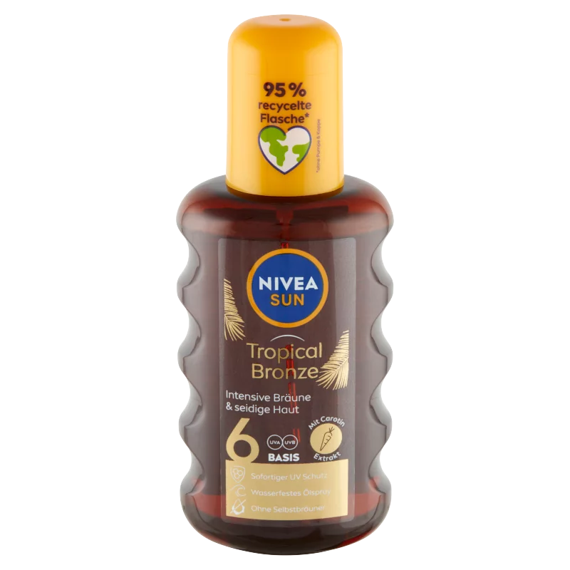 NIVEA SUN Tropical Bronze karotinos napolaj spray FF6 200 ml