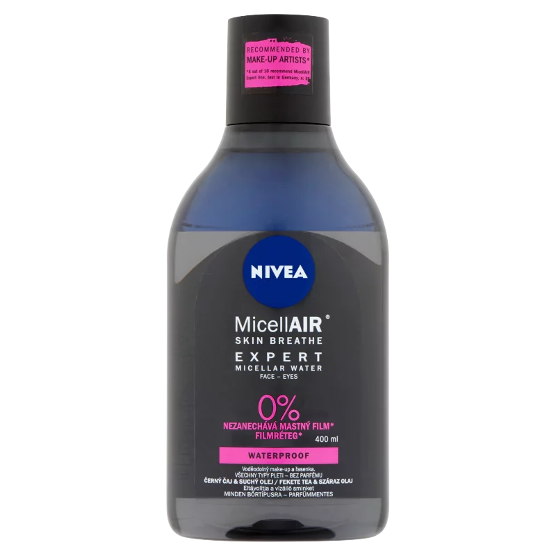 NIVEA MicellAir Expert Waterproof micellás víz 400 ml