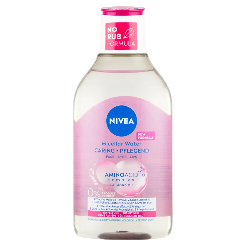 NIVEA ápoló micellás víz száraz bőrre 400 ml