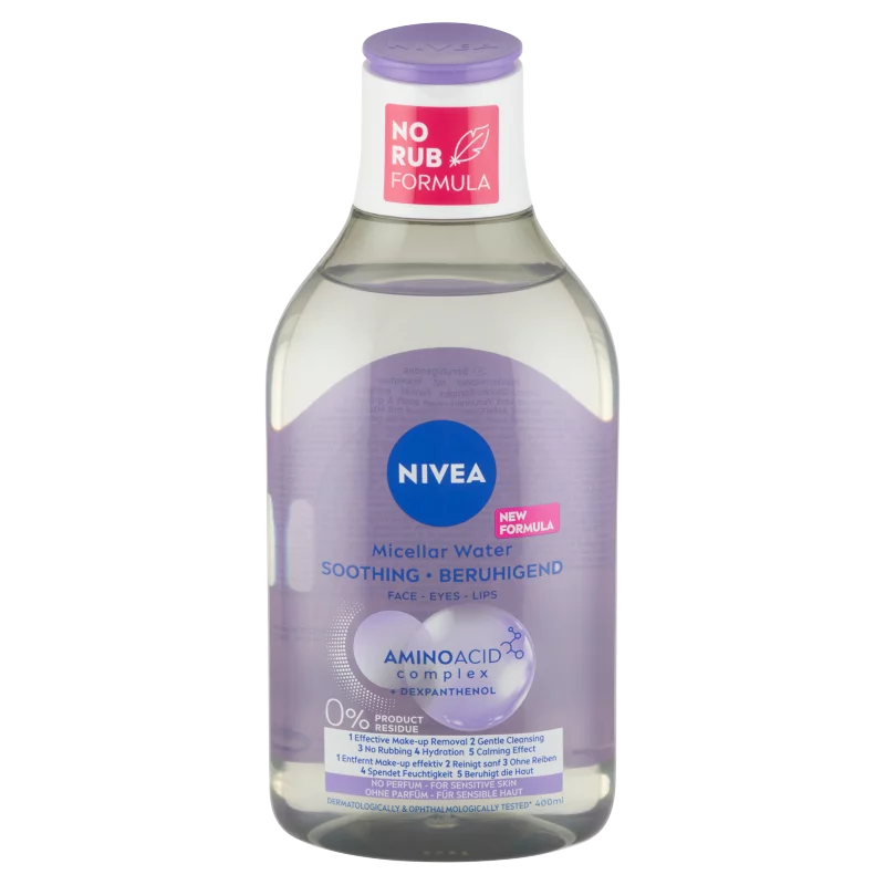 NIVEA nyugtató micellás víz érzékeny bőrre 400 ml