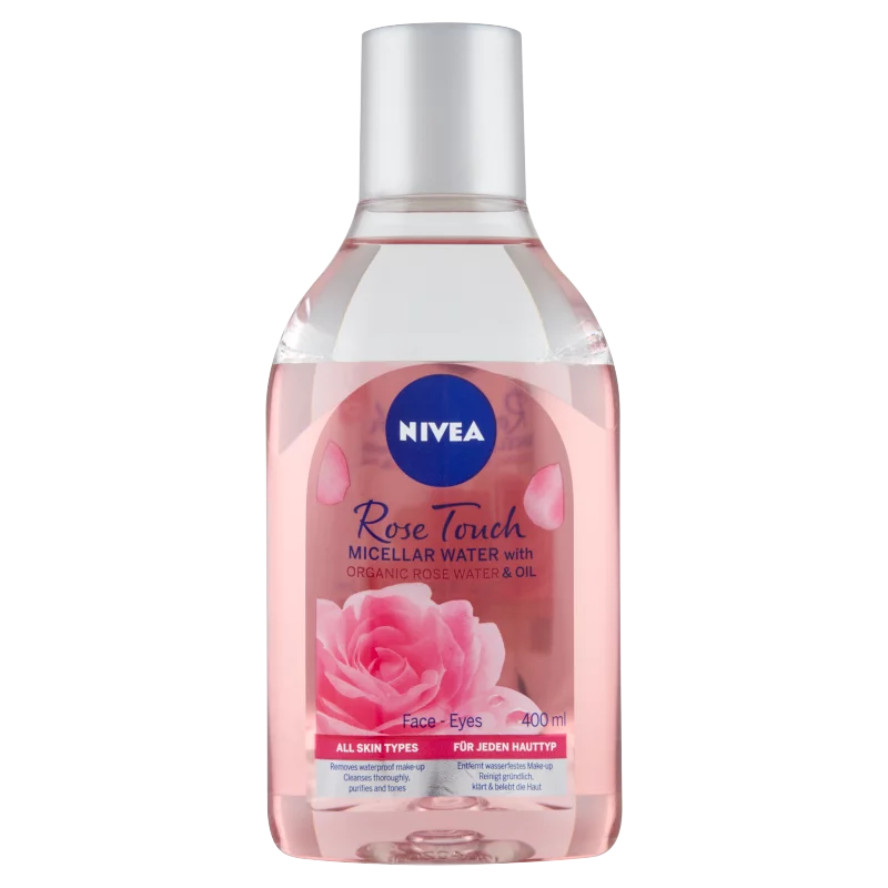 NIVEA kétfázisú rózsavizes micellás arctisztító 400 ml