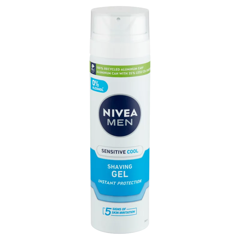 NIVEA MEN Sensitive Cool borotvagél 200 ml