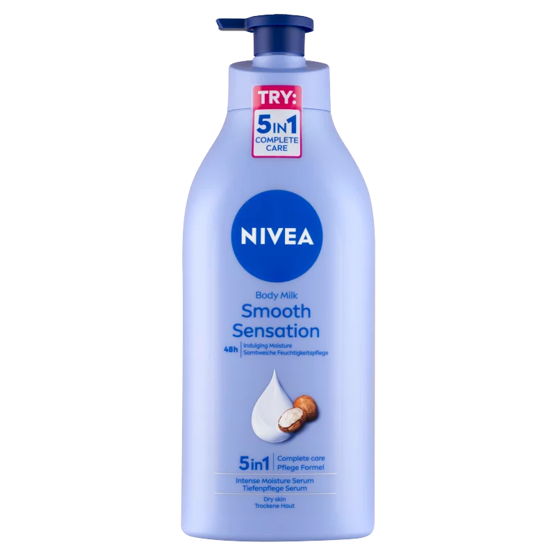 NIVEA Smooth Sensation testápoló tej 625 ml