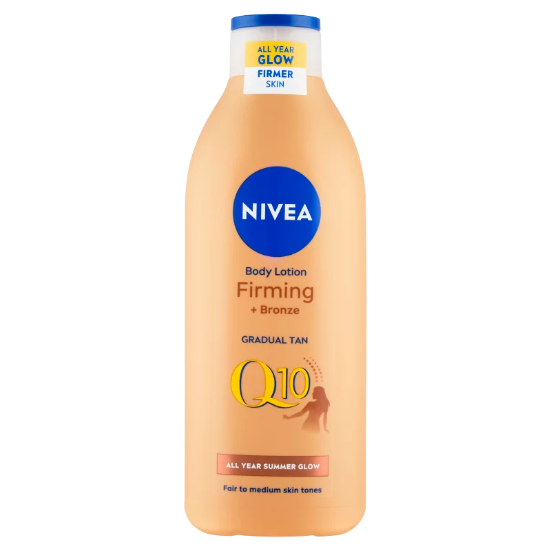 NIVEA Q10 bőrfeszesítő hatású önbarnító testápoló 400 ml