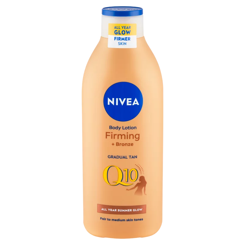 NIVEA Q10 bőrfeszesítő hatású önbarnító testápoló 400 ml