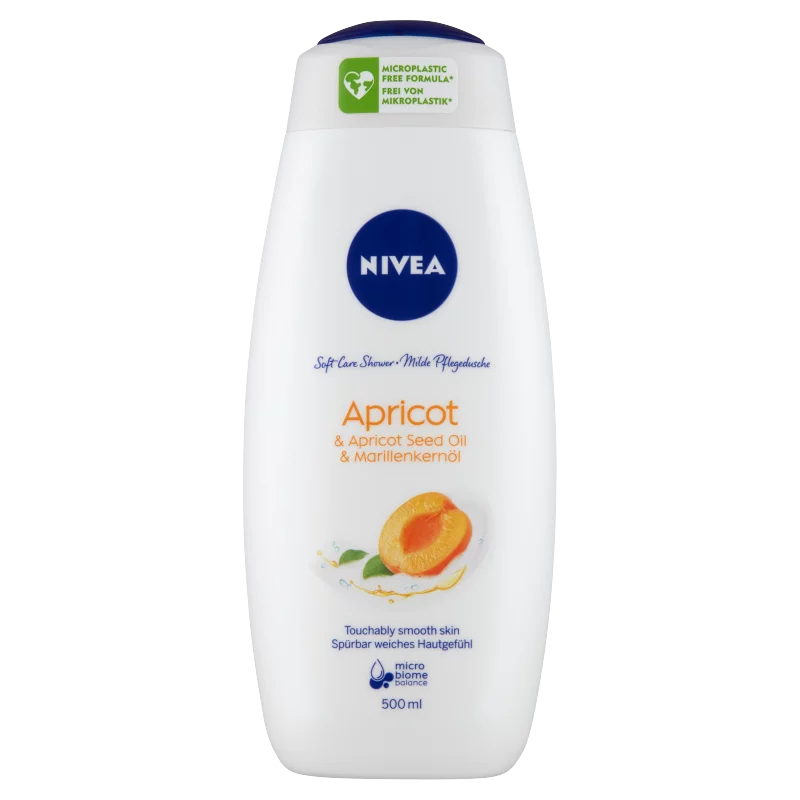 NIVEA Apricot & Apricot Seed Oil krémtusfürdő 500 ml