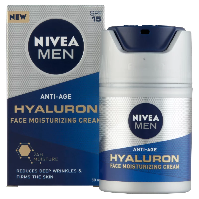NIVEA MEN Anti Age Hialuron arckrém 50 ml