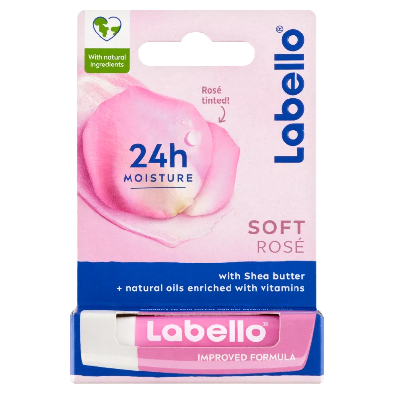 Labello Soft Rosé ajakápoló 4,8 g