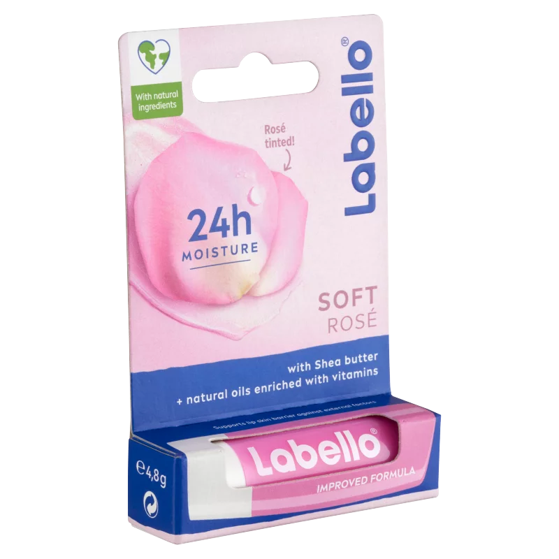 Labello Soft Rosé ajakápoló 4,8 g