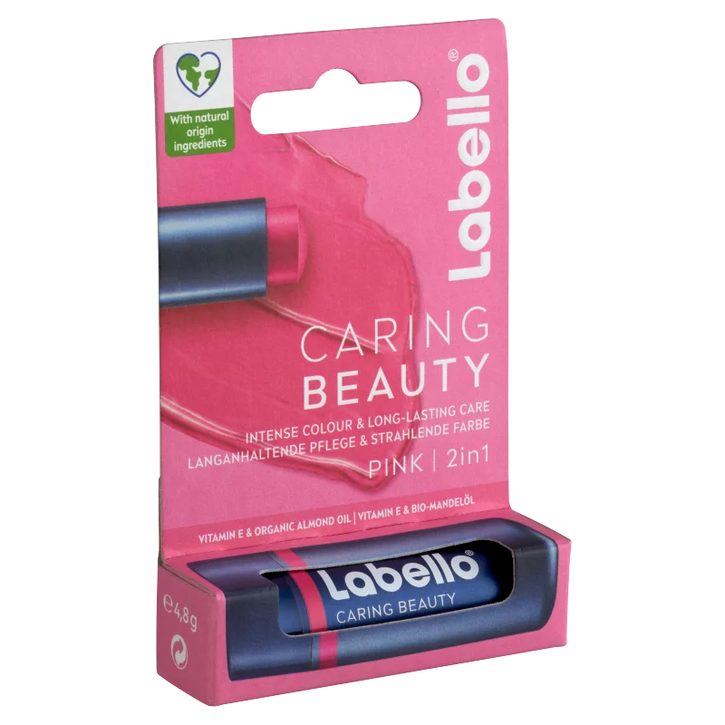 Labello Caring Beauty Pink ajakápoló 4,8 g 