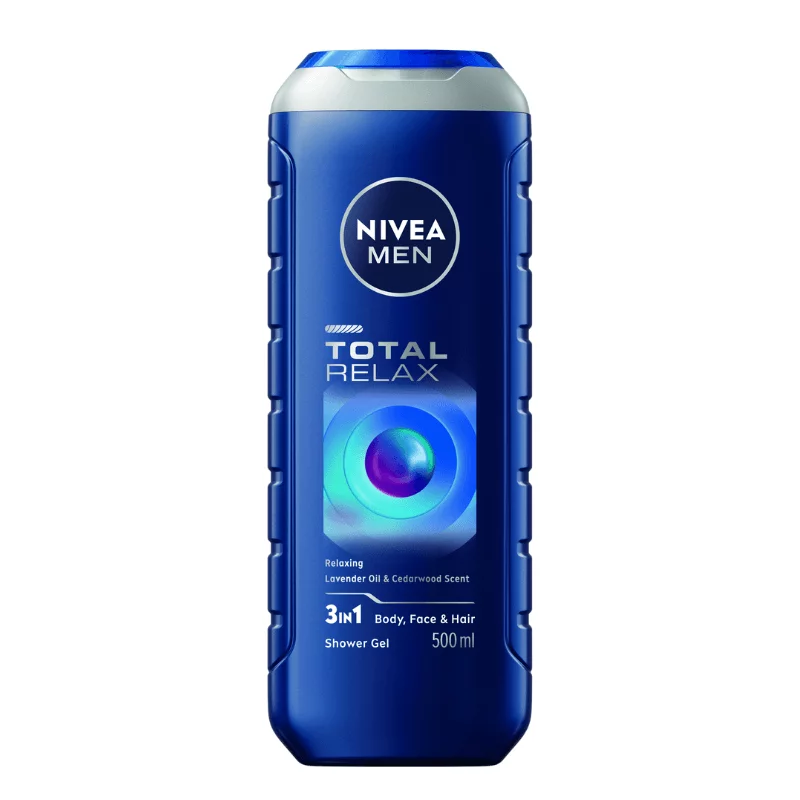Nivea MEN tusfürdő 500ml Total Relax