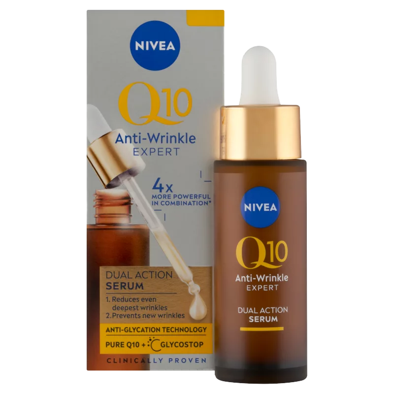 Nivea Q10 Anti-Wrinkle Expert kettős hatású szérum 30 ml 