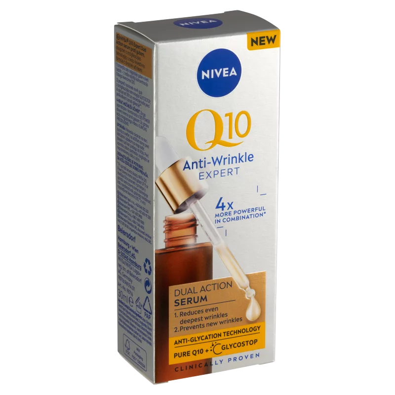 Nivea Q10 Anti-Wrinkle Expert kettős hatású szérum 30 ml 