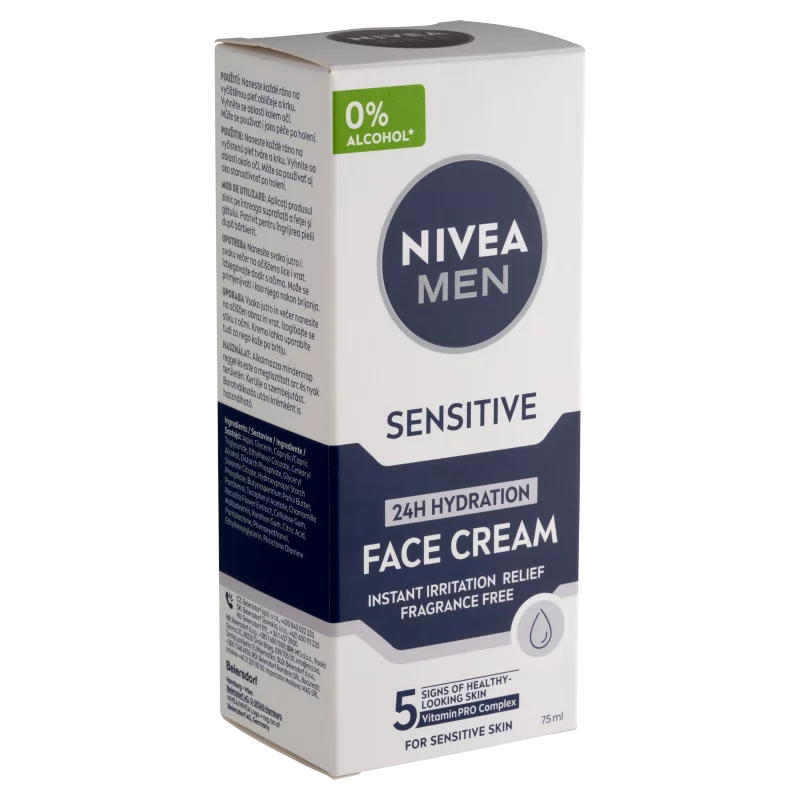 NIVEA MEN Sensitive hidratáló arckrém 75 ml