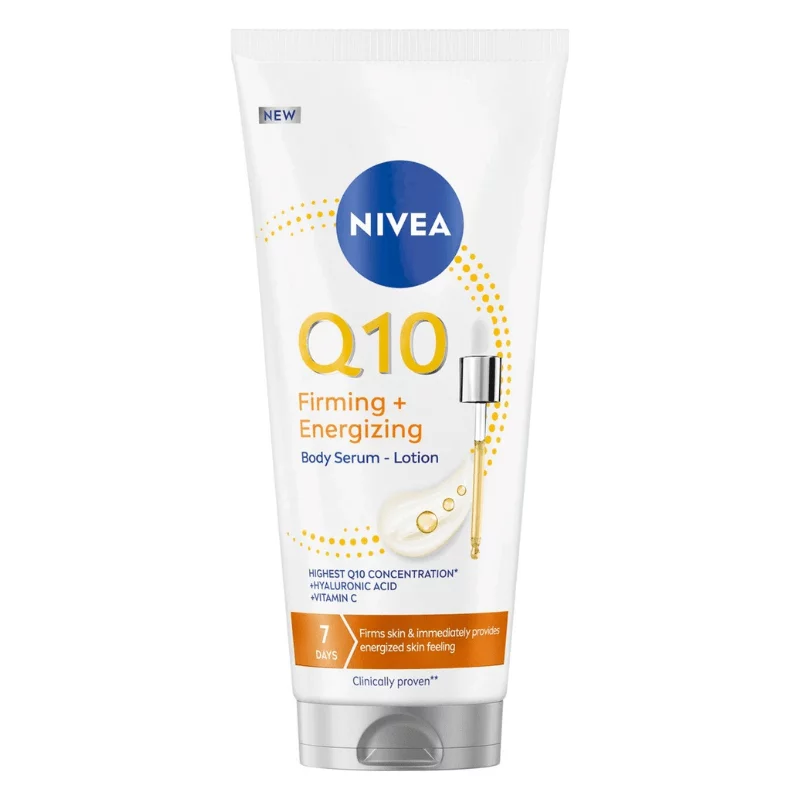 Nivea Q10 feszesítő Energetizáló testápoló-szérum 